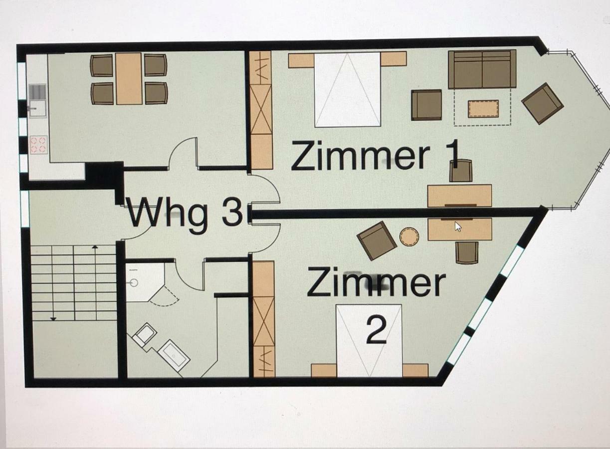 3 Apartments Am Wambolter Hof 3 Бенсхайм Екстериор снимка